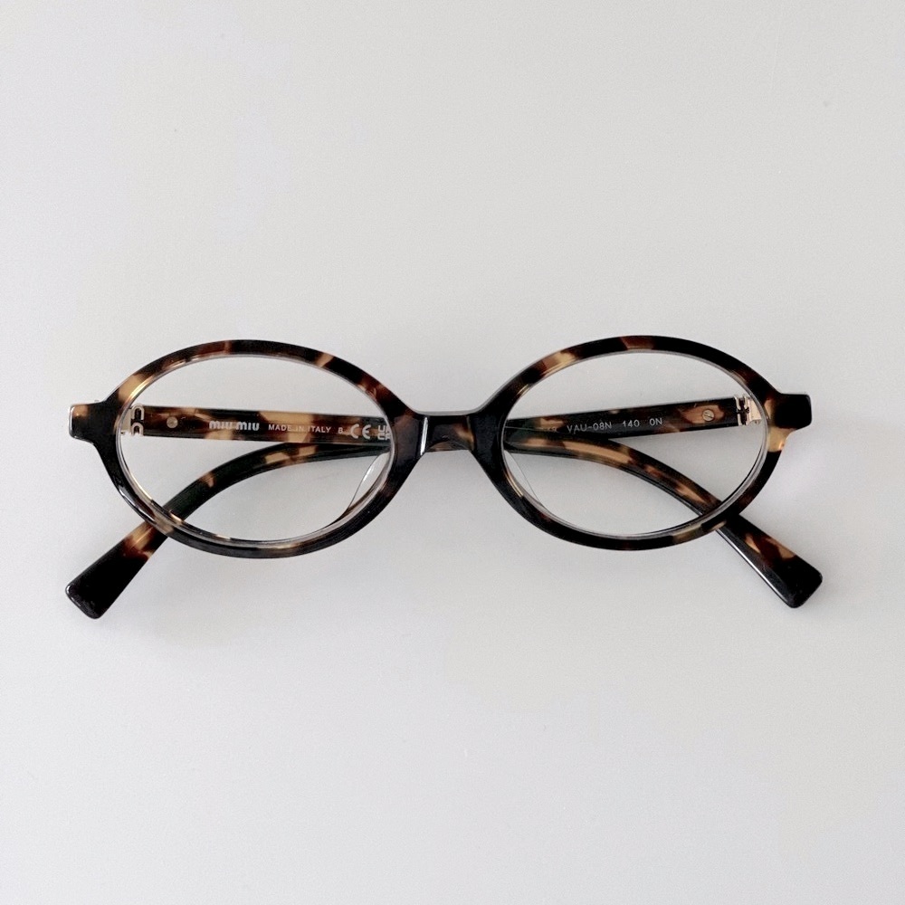 Miu Miu Tortoiseshell Glasses